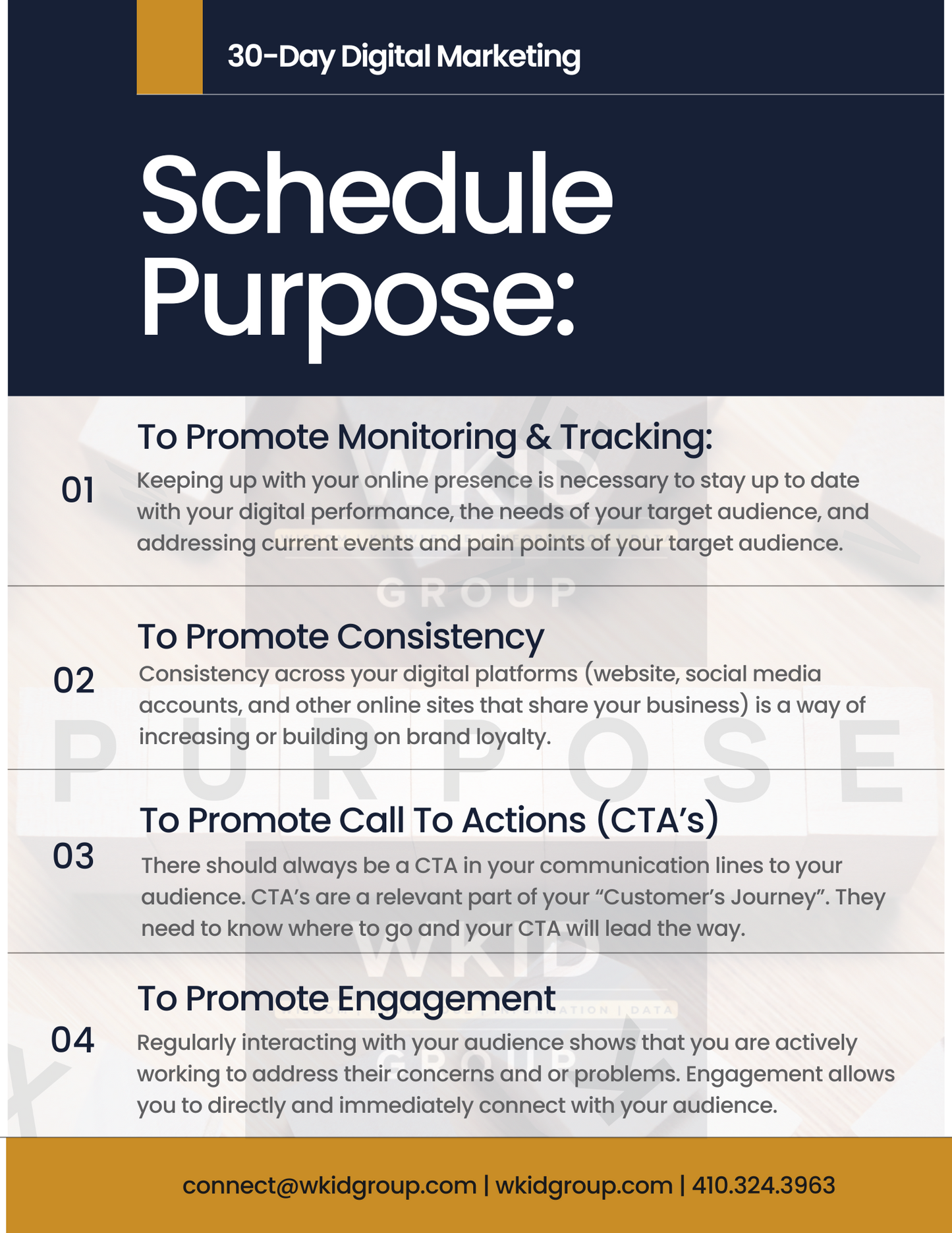 Digital Marketing Schedule 30-Day Roadmap to Online Growth