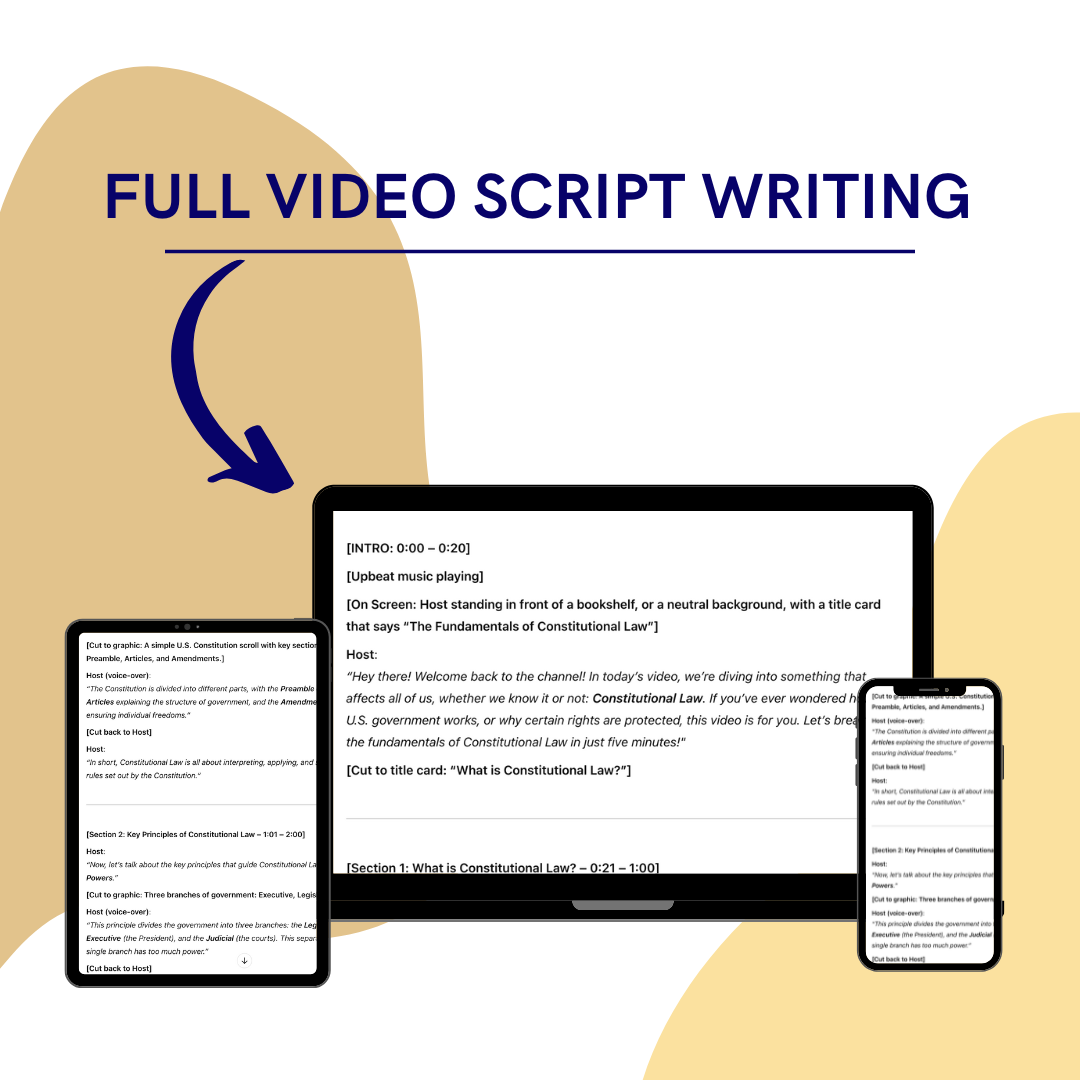 Video Script Writing