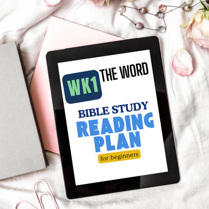 Bible Study Plan Bundle | 3 Weeks | Bible Reading Plan for Beginners | Prayer Journal