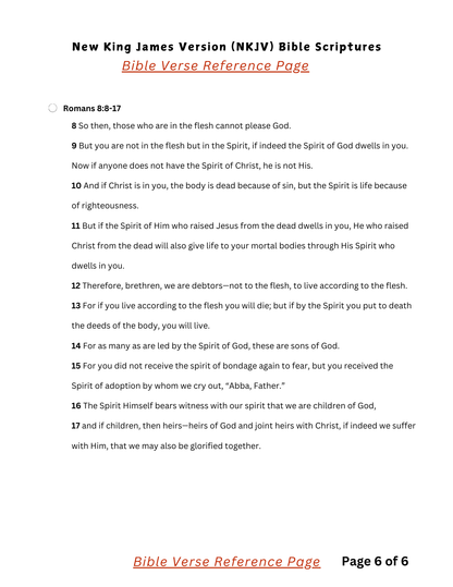 Week 2: The Holy Spirit - Bible Study Plan - Bible Reading Plan for Beginners